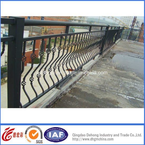 Beautiful New Design Metal Iron Balcony Guardrail Railing