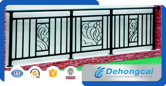 Galvanized Wrought Iron Balcony Fence / Security Railing / Balcony Balustrades