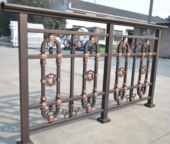 Ornamental Security Customized Wrought Iron Fences/Fencing