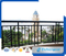 Simple Wrought Iron Balustade / Fence for Villa Balcony