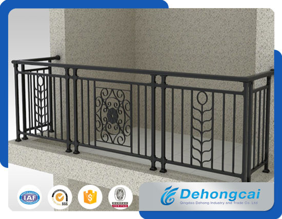 China Supplier High Quality Iron Fence Railing Balustrade Handrail