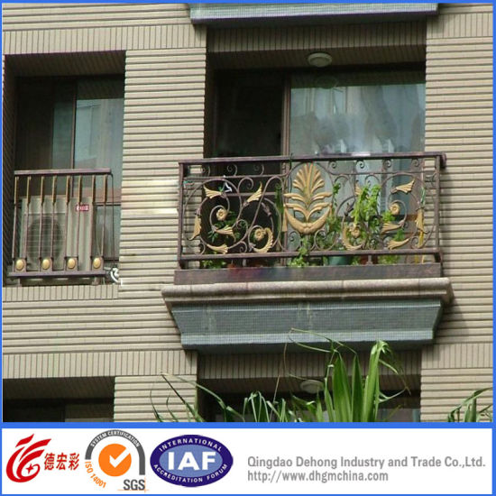 Professional Galvanized Iron Balcony Fence for Decoration