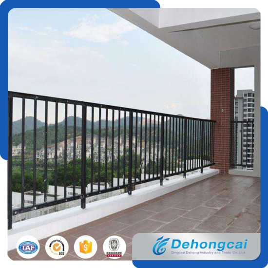 Galvanized Wrought Iron Balcony Fence / Security Railing / Balcony Balustrades