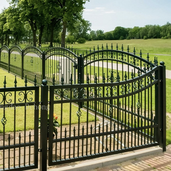 Customized wrought iron fences