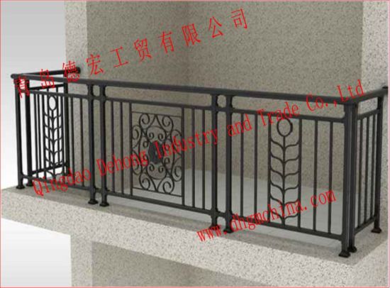 Popular Hot Selling Beautiful Wrought Iron Balcony Balustrade for Sale
