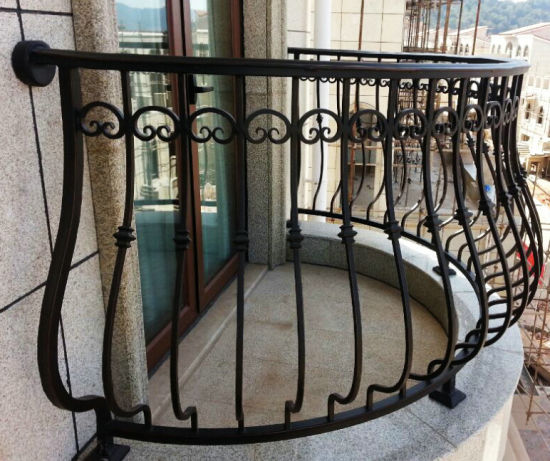 Decorative Vintage Wrought Iron Stairs Railing