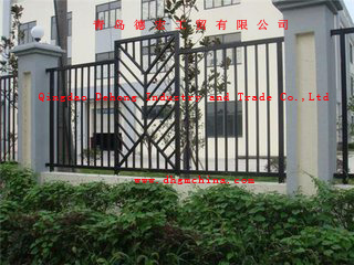 Custom Ornamental Wrought Iron Fences for Garden, Residental