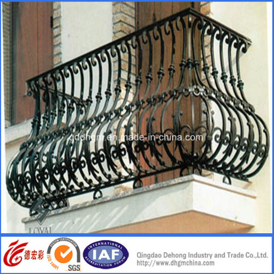 Beautiful New Design Metal Iron Balcony Guardrail Railing