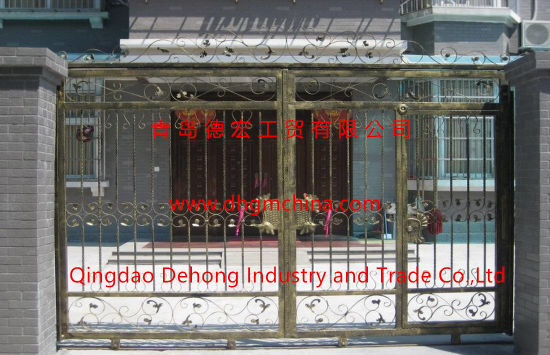 Custom Wrought Iron Entrance Sliding Gates