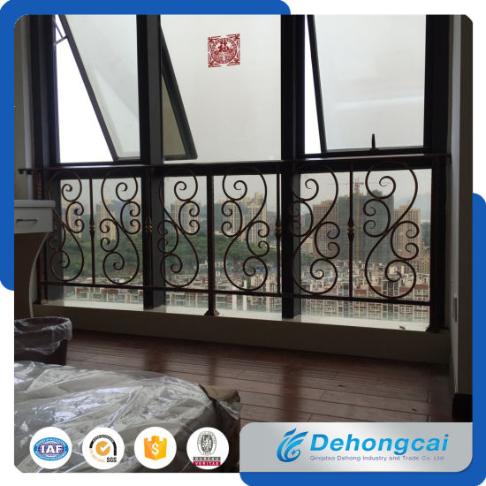 Antiseptic Crafted Wrought Iron Balcony Fence with Wholesale Price